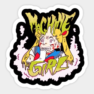 Machine Girl Sticker